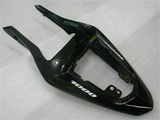 Glossy Black Gold Flame 2003-2004 Suzuki GSXR 1000 Motorcycle Fairings