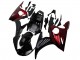 Glossy Black Red 2003-2004 Yamaha YZF R6 Motorcycle Fairing Kits