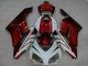 White Red Black 2004-2005 Honda CBR1000RR Motorcycle Fairings