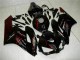 Glossy Black Red Flame 2004-2005 Honda CBR1000RR Motorcycle Fairings
