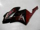 Glossy Black Red Flame 2004-2005 Honda CBR1000RR Motorcycle Fairings