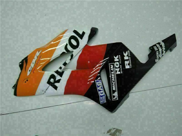 Orange White Red Black Repsol 2004-2005 Honda CBR1000RR Motorcycle Fairings