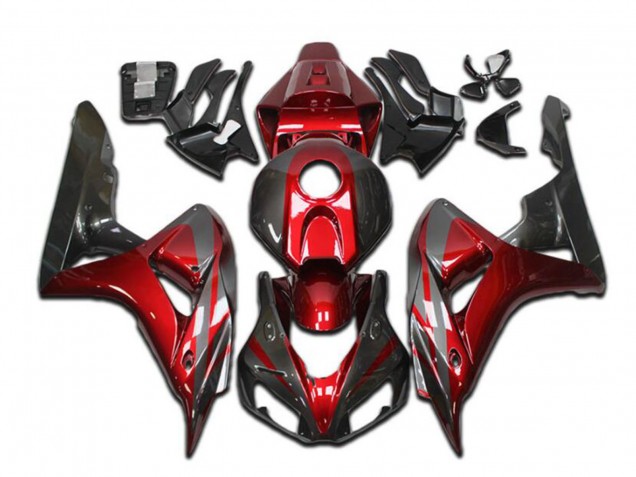 Red Grey Glossy Black 2004-2005 Honda CBR1000RR Motorcycle Fairings