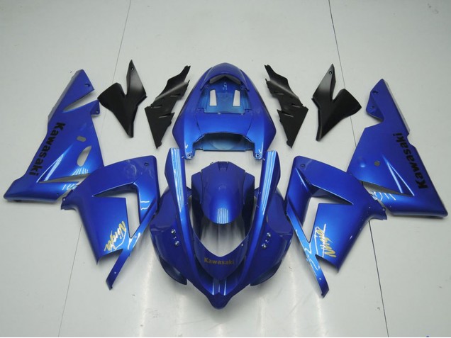 Blue 2004-2005 Kawasaki ZX10R Motorcycle Fairings