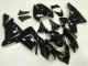 Glossy Black 2004-2005 Kawasaki ZX10R Motorcycle Fairings