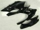 Glossy Black 2004-2005 Kawasaki ZX10R Motorcycle Fairings