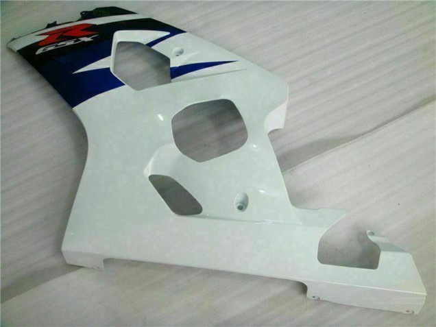 White Blue Glossy Black Red 2004-2005 Suzuki GSXR 600/750 Motorcycle Fairings