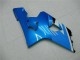 White Blue Black 2004-2005 Suzuki GSXR 600/750 Motorcycle Fairings