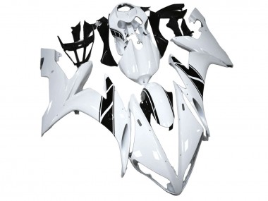 White Black 2004-2006 Yamaha YZF R1 Motorcycle Fairing