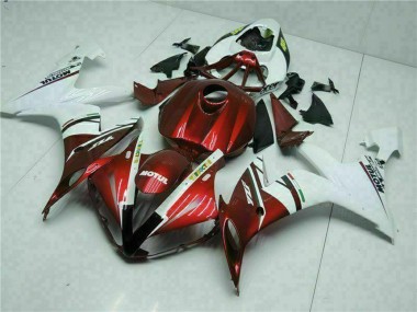 White Red Yellow Motul 46 2004-2006 Yamaha YZF R1 Motorcycle Fairings