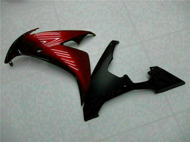 Maroon Red Matte Black 2004-2006 Yamaha YZF R1 Motorcycle Fairings