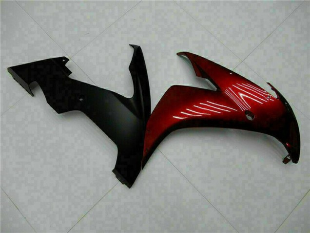 Maroon Red Matte Black 2004-2006 Yamaha YZF R1 Motorcycle Fairings