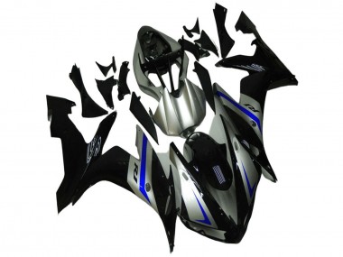 Silver Blue Black 2004-2006 Yamaha YZF R1 Motorcycle Fairings