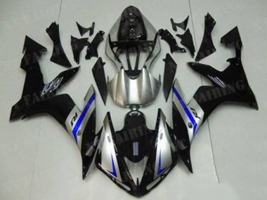 Silver Blue Black 2004-2006 Yamaha YZF R1 Motorcycle Fairings