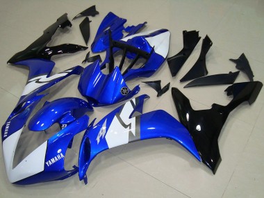 White Blue Black 2004-2006 Yamaha YZF R1 Motorcycle Fairings