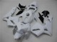 Glossy White 2005-2006 Honda CBR600RR Motorcycle Fairings
