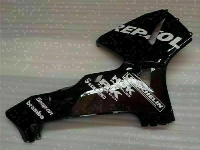 Black Repsol 2005-2006 Honda CBR600RR Motorcycle Fairings