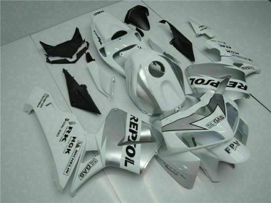 White 2005-2006 Honda CBR600RR Motorcycle Fairing