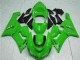 Green 2005-2006 Kawasaki ZX6R Motorcycle Fairing