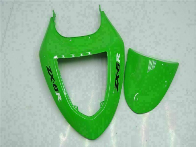 Green 2005-2006 Kawasaki ZX6R Motorcycle Fairing