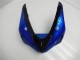 Blue Glossy Black 2005-2006 Kawasaki ZX6R Motorcycle Fairing Kits