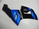 Blue Glossy Black 2005-2006 Kawasaki ZX6R Motorcycle Fairing Kits