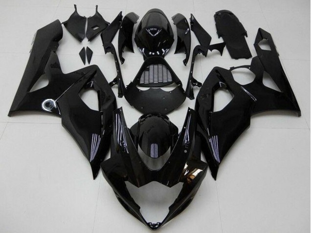 Glossy Black 2005-2006 Suzuki GSXR 1000 Motorcycle Fairing Kits
