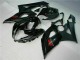 Glossy Black Matte Black Red 2005-2006 Suzuki GSXR 1000 Motorcycle Fairing