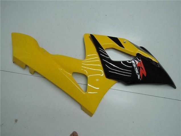 Yellow Glossy Black Red 2005-2006 Suzuki GSXR 1000 Motorcycle Fairings