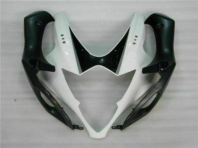 White Glossy Black 2005-2006 Suzuki GSXR 1000 Motorcycle Fairings