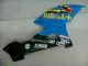 Blue Gold Black Rizla 2005-2006 Suzuki GSXR 1000 Motorcycle Fairings
