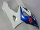 White Blue Glossy Black 2005-2006 Suzuki GSXR 1000 Motorcycle Fairing Kits