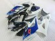 White Blue Glossy Black 2005-2006 Suzuki GSXR 1000 Motorcycle Fairing Kits