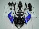 White Blue Glossy Black 2005-2006 Suzuki GSXR 1000 Motorcycle Fairing