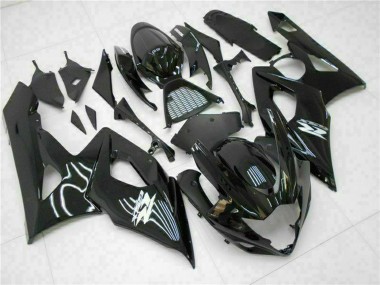 Glossy Black 2005-2006 Suzuki GSXR 1000 Motorcycle Fairing