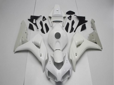 White Silver 2006-2007 Honda CBR1000RR Motorcycle Fairings