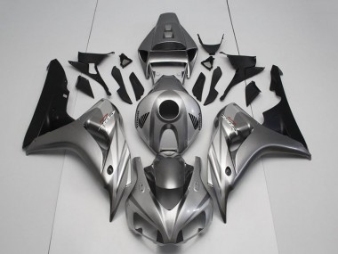 Silver Glossy Black 2006-2007 Honda CBR1000RR Motorcycle Fairing Kits