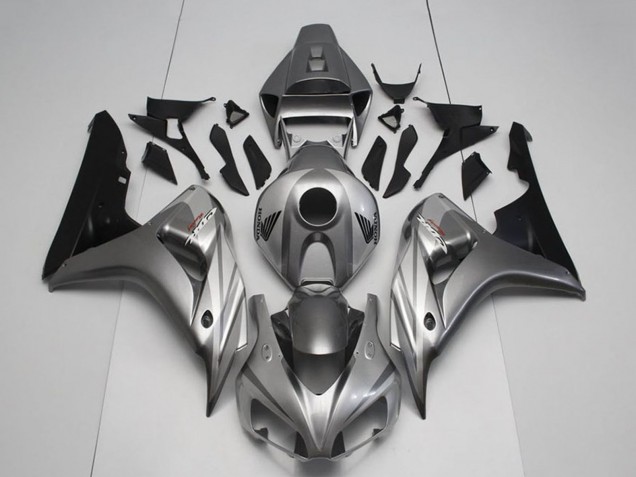 Silver Glossy Black 2006-2007 Honda CBR1000RR Motorcycle Fairing Kits
