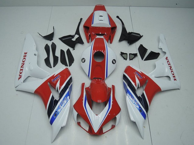 White Red Blue Black HRC 2006-2007 Honda CBR1000RR Motorcycle Fairings