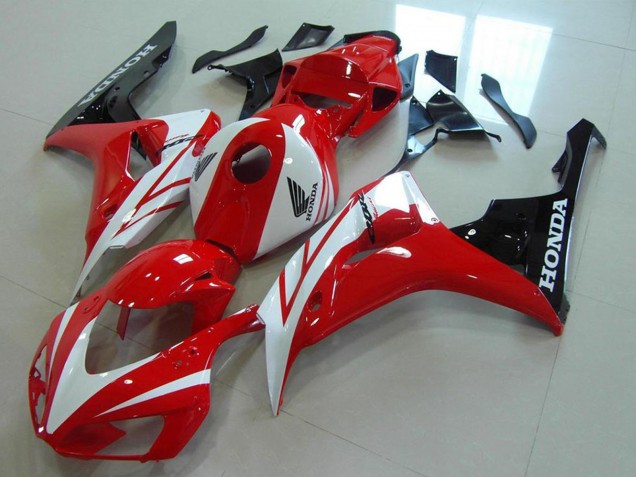 White Red Glossy Black 2006-2007 Honda CBR1000RR Motorcycle Fairings Kits
