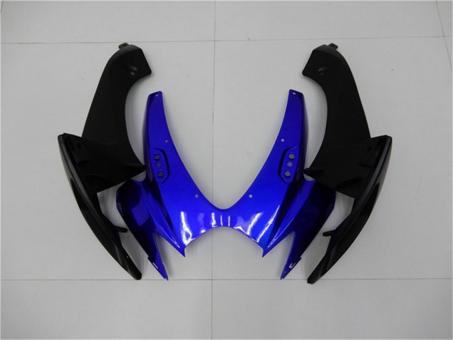 Blue Glossy Black 2006-2007 Suzuki GSXR 600/750 Motorcycle Fairings