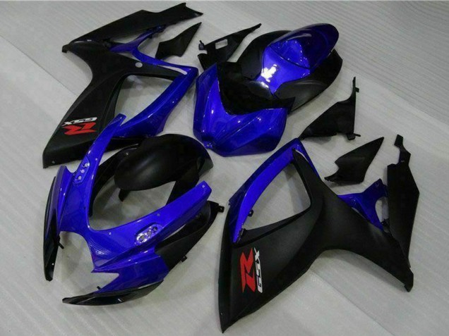 Blue Matte Black Red 2006-2007 Suzuki GSXR 600/750 Motorcycle Fairings