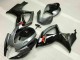 Silver Grey Glossy Black Red 2006-2007 Suzuki GSXR 600/750 Motorcycle Fairings