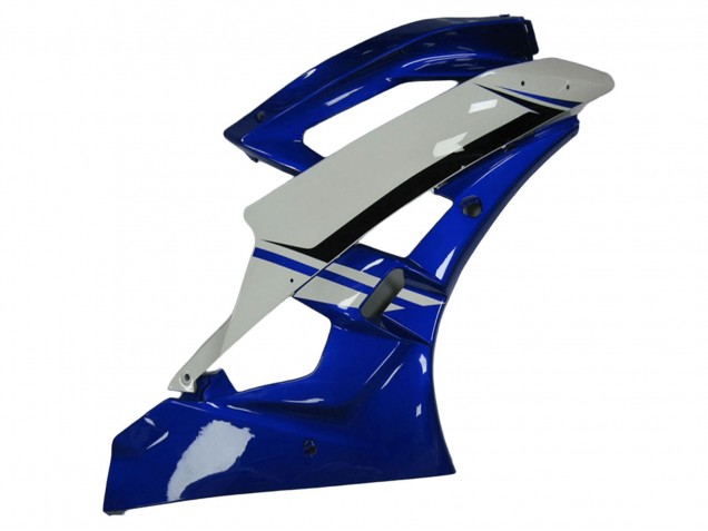 Blue White Black 2006-2007 Yamaha YZF R6 Motorcycle Fairings