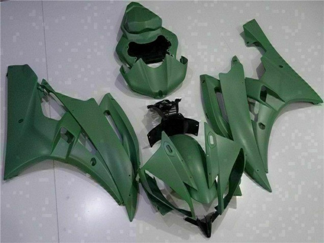 Army Green 2006-2007 Yamaha YZF R6 Motorcycle Fairing