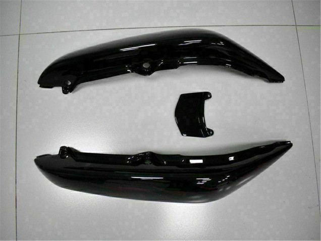 Glossy Black Red Flame 2006-2008 Kawasaki EX650 Motorcycle Fairings