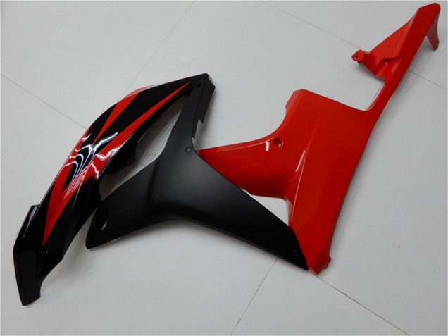 Red Matte Black 2007-2008 Honda CBR600RR Bike Fairings