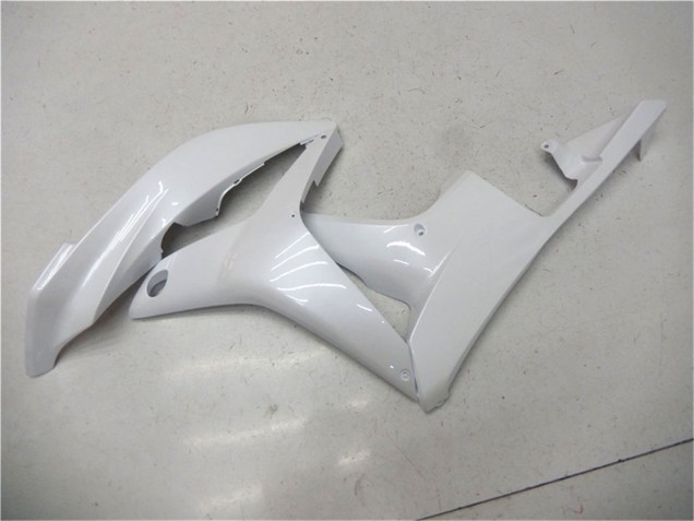 Pearl White 2007-2008 Honda CBR600RR Motorcycle Fairings