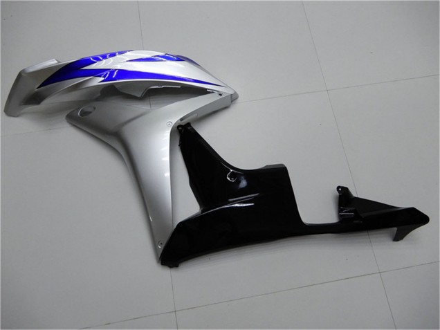 Silver Blue Glossy Black OEM Style 2007-2008 Honda CBR600RR Motorcycle Fairings