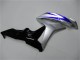 Silver Blue Glossy Black OEM Style 2007-2008 Honda CBR600RR Motorcycle Fairings